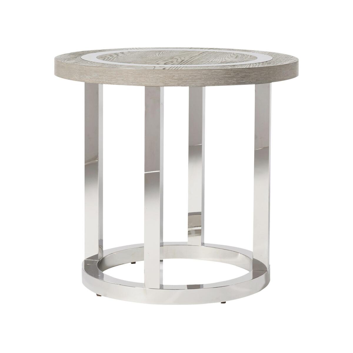 Modern Wyatt Round End Table Modern Wyatt Round End Table - Image 1