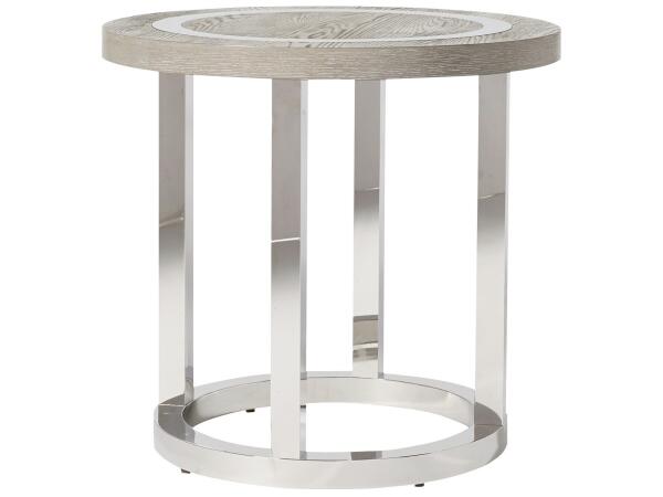 Modern Wyatt Round End Table