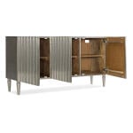 5637-55 German Silver Entertainment Console
