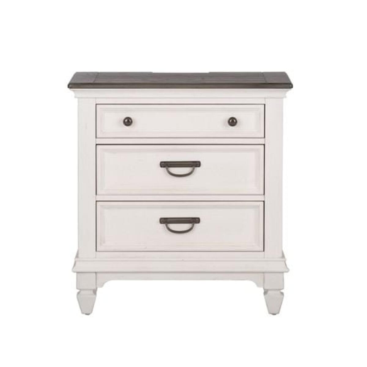 Allyson Night Stand w/ Charging Station Allyson Night Stand w/ Charging Station - Image 1