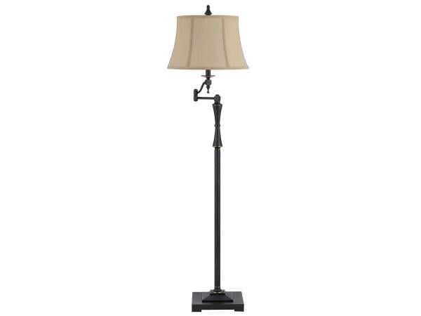 150W 3 Way Madison Swing Arm Floor Lamp