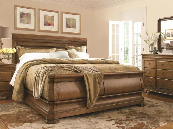 New Lou Louie P's Sleigh Bed