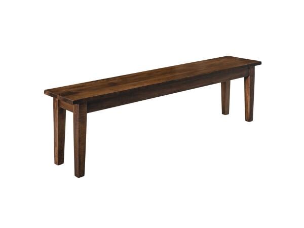 Casual 12" x 60" Rectangle Solid Top Bench 4011260
