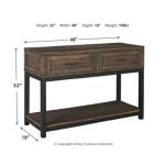 Johurst Sofa/Console Table