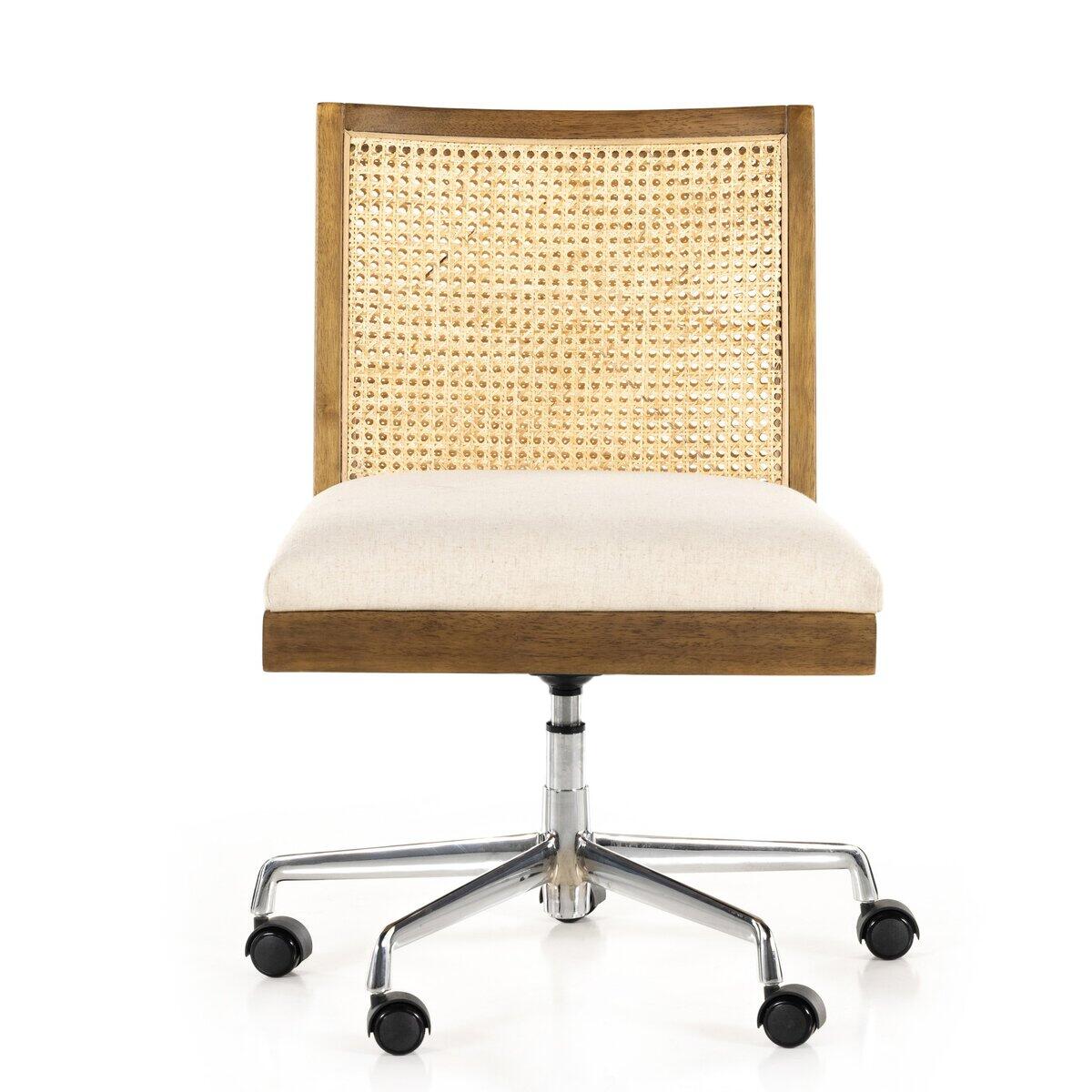 Antonia Cane Armless Desk Chair Antonia Cane Armless Desk Chair
