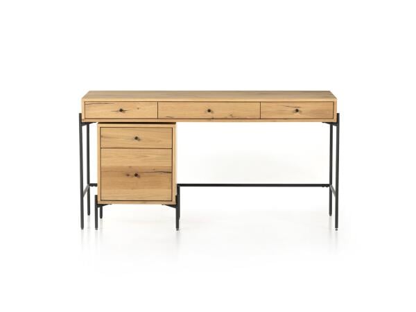 Eaton Desk W/ Filing Cabinet
