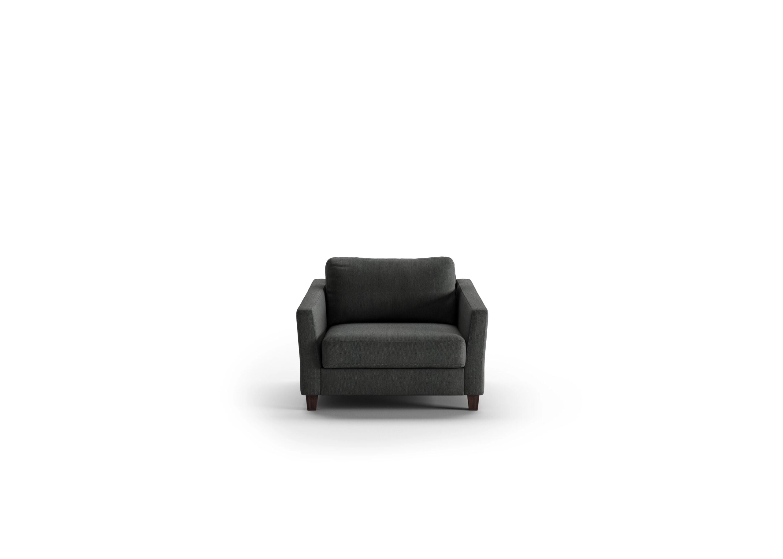 Monika Cot Chair Sleeper - Loule 630 - 104/9 Walnut