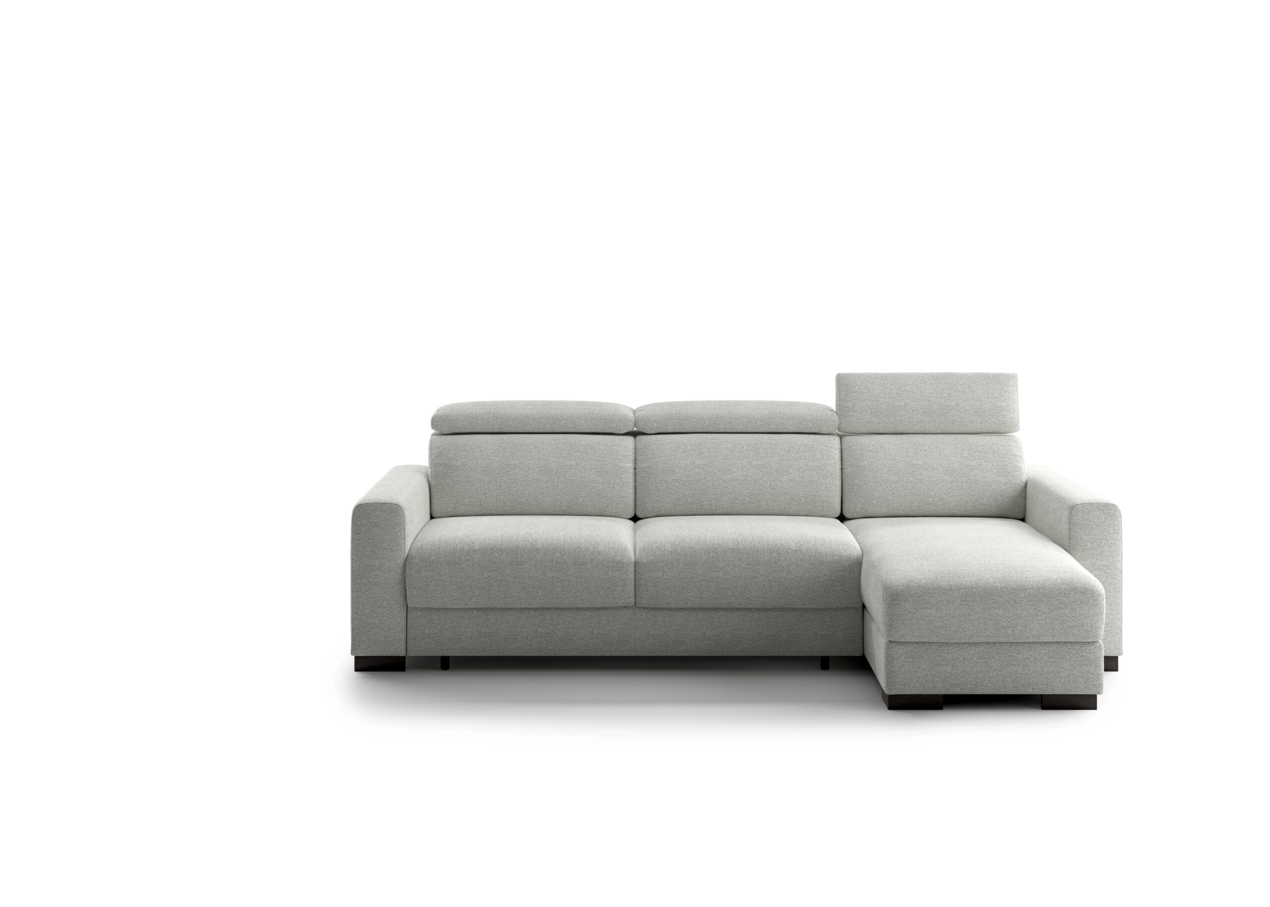 80a8b0e614a0d6f1c065176807991592 Elliot Queen Loveseat Sleeper + Openable Chaise - Lea 40 - 402/6 Smoked - Image 1